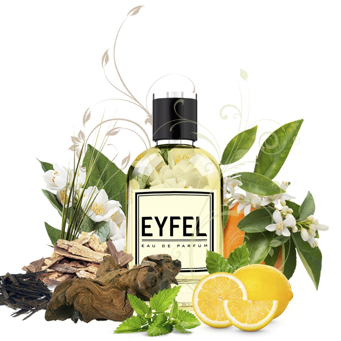 Eyfel női parfüm W201 100ml - Édes Púderes