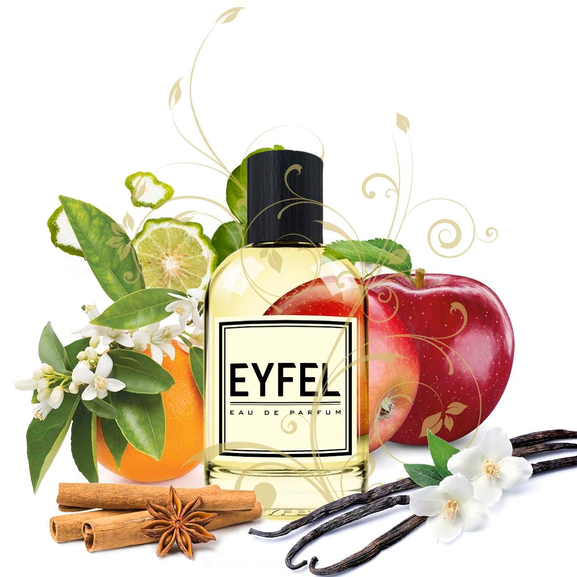 Eyfel férfi parfüm M79 100ml - Almás Fahéjas